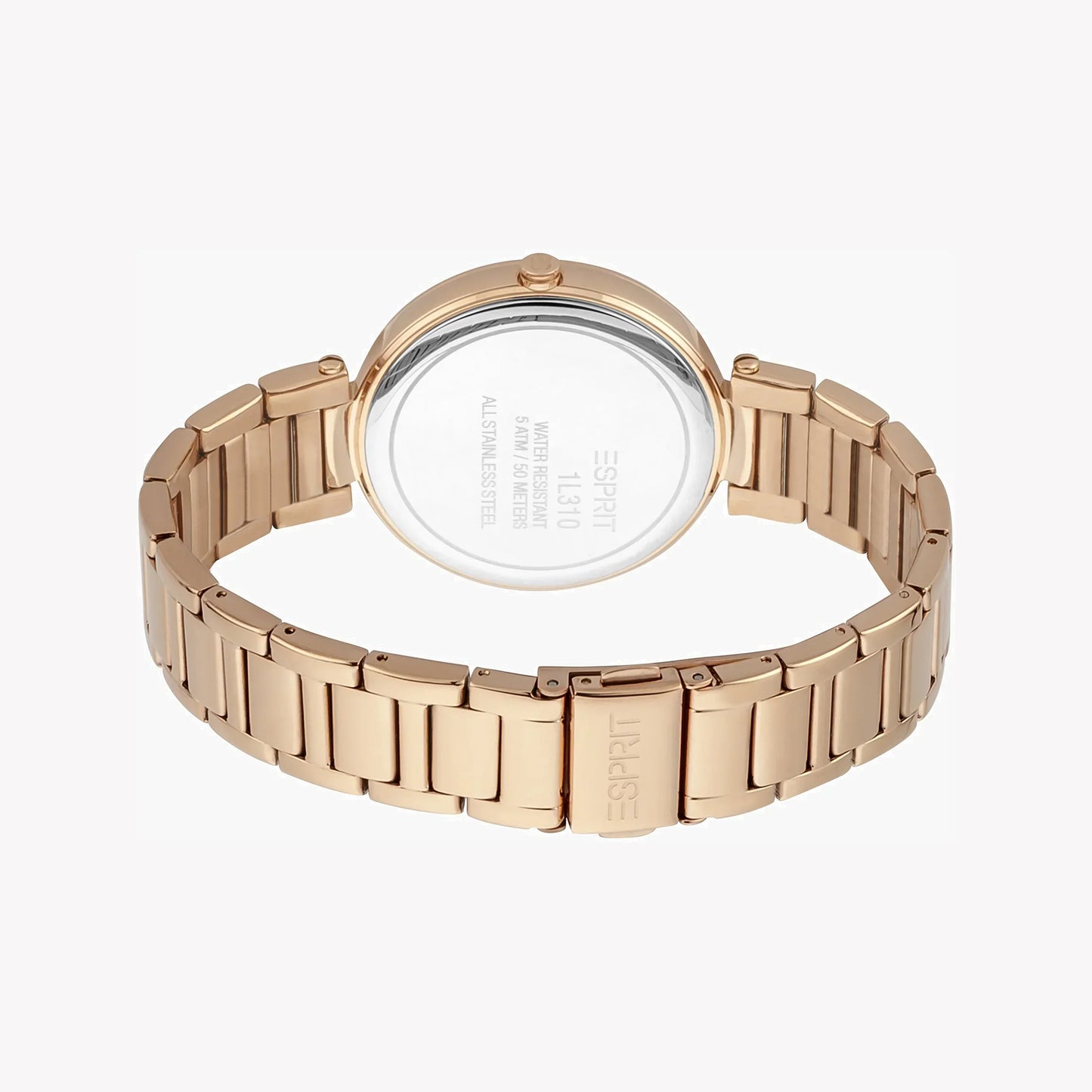 Esprit Women's Rose Gold Watch, Blue Dial | Es1l194m0075