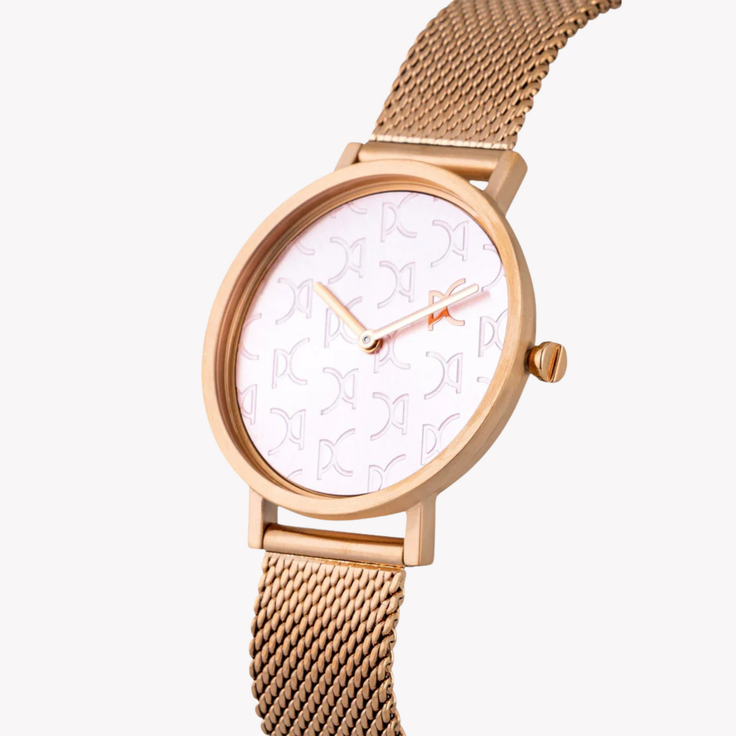 Pierre Cardin Women's Rose Gold Watch, Pink Dial | Cbv.1519
