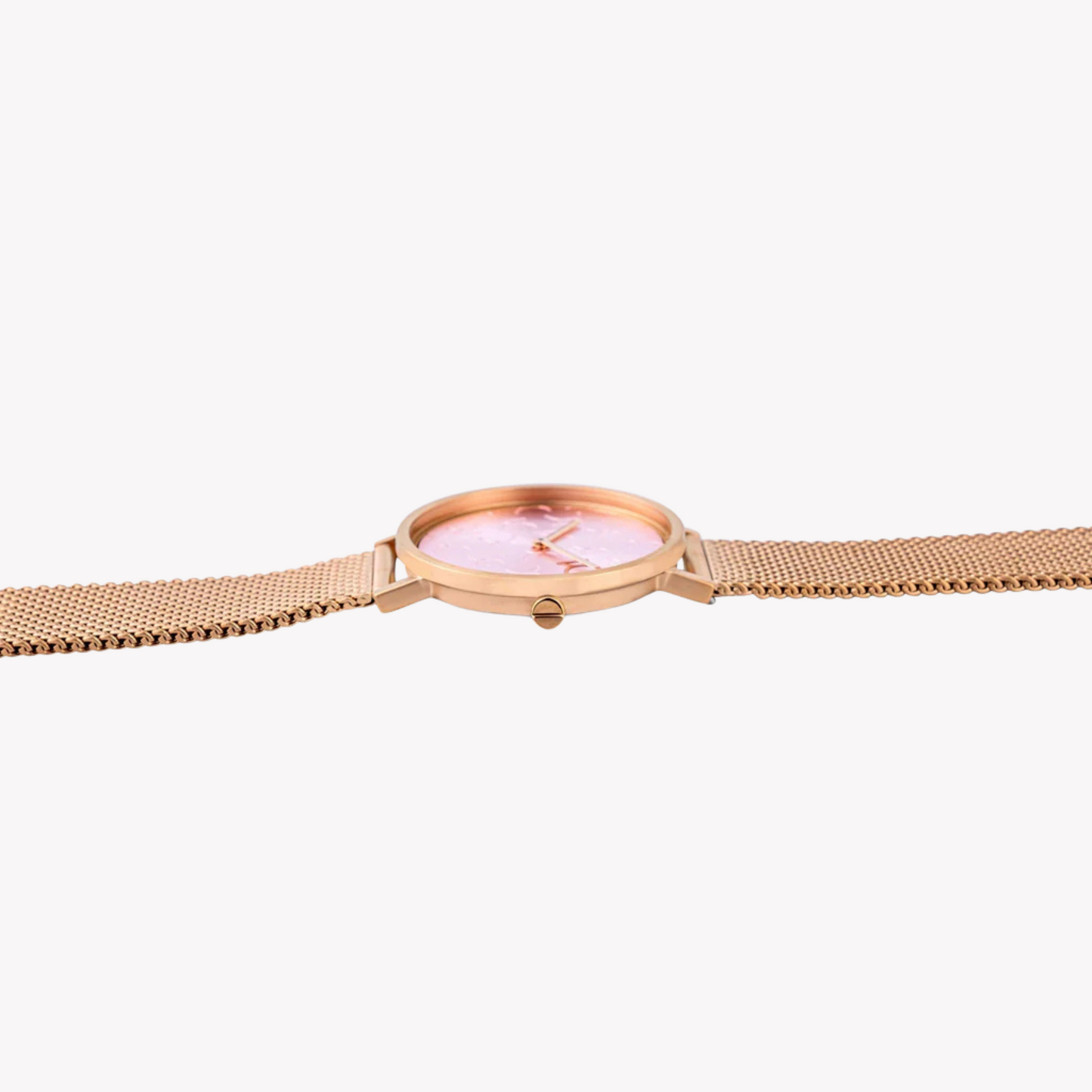 Pierre Cardin Women's Rose Gold Watch, Pink Dial | Cbv.1519