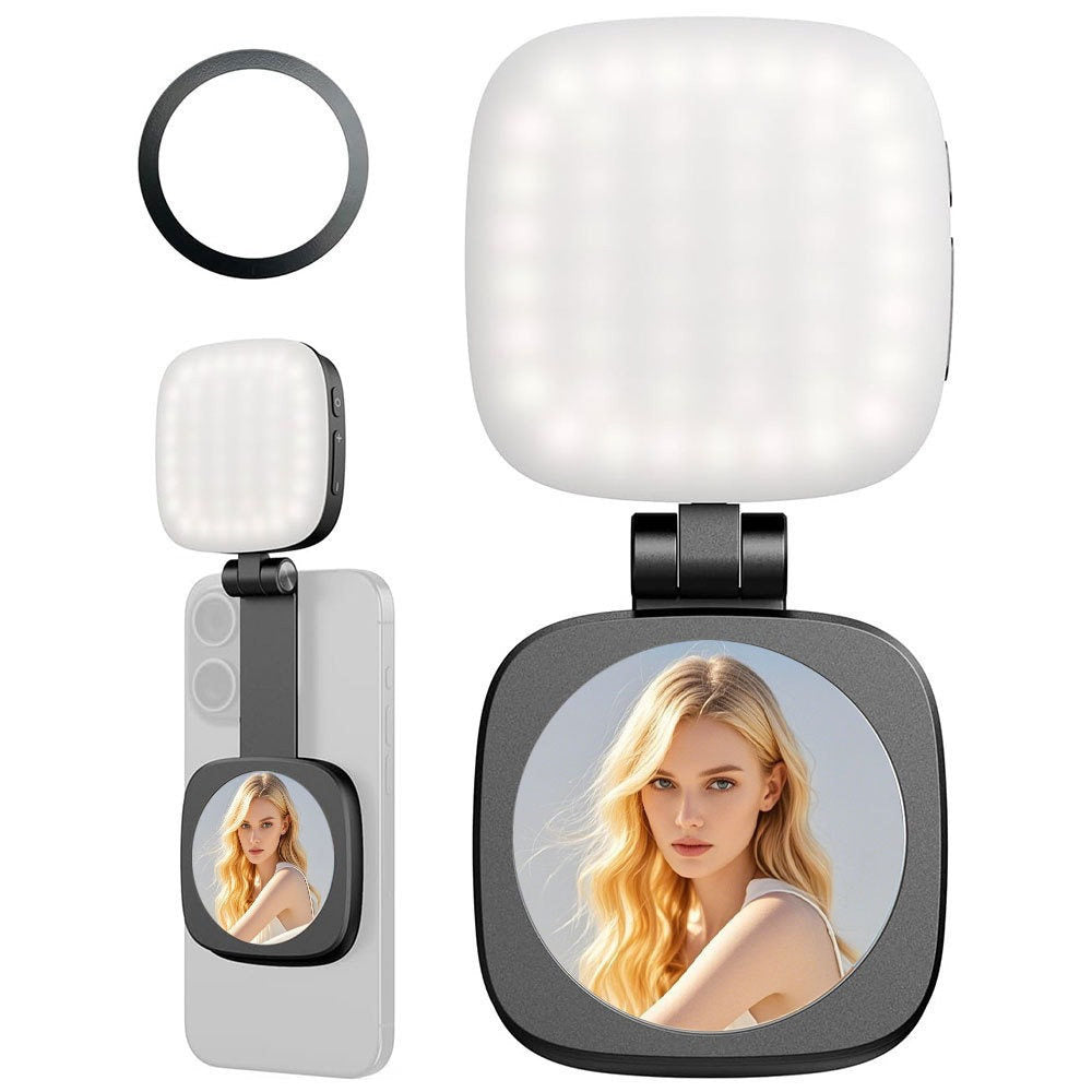 Beauty and rejuvenation magnetic selfie fill light Magnetic fill light, snaps on instantly - your personal lighting assistant