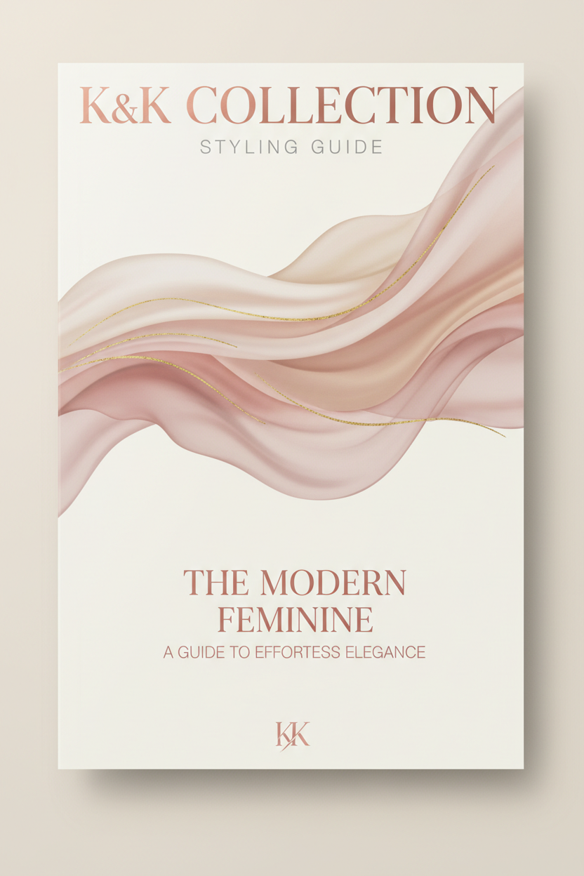 K&K Collection Styling Guide Cover – feminin & modern